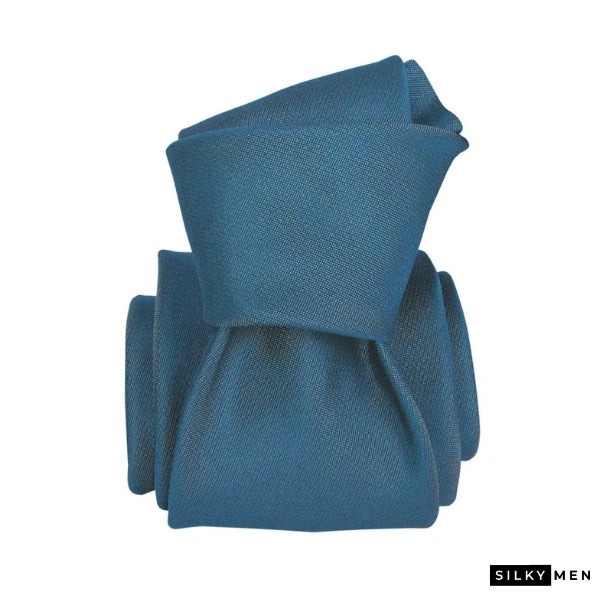 Avio Blue Italian Silk Tie