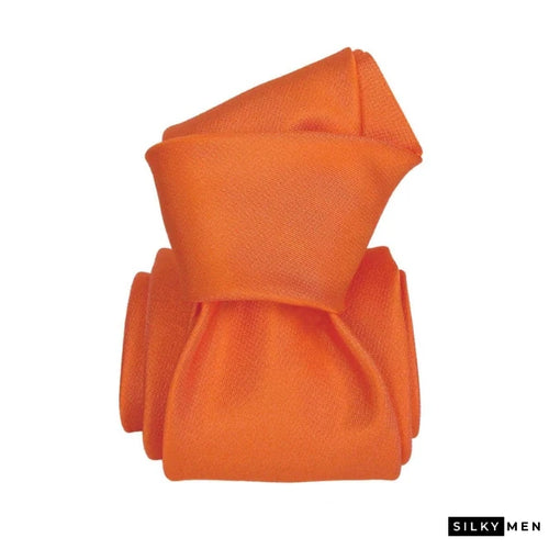 Orange Italian Silk Tie