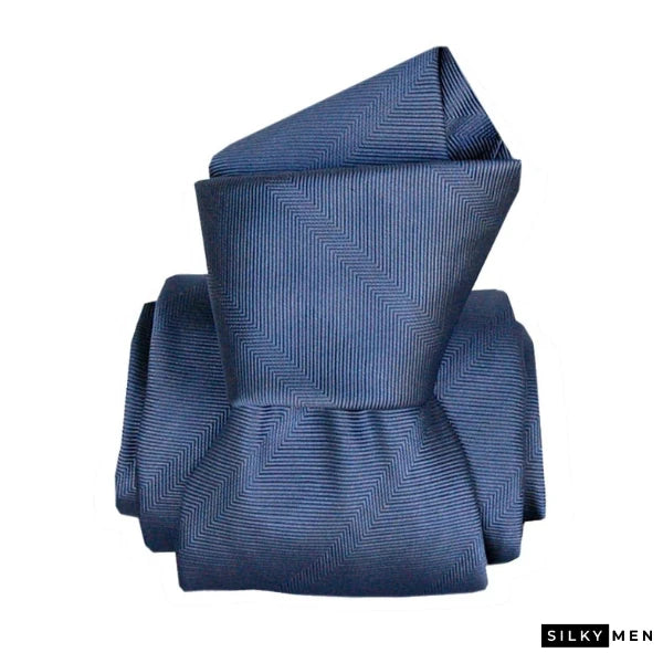Aegean Blue Italian Silk Tie